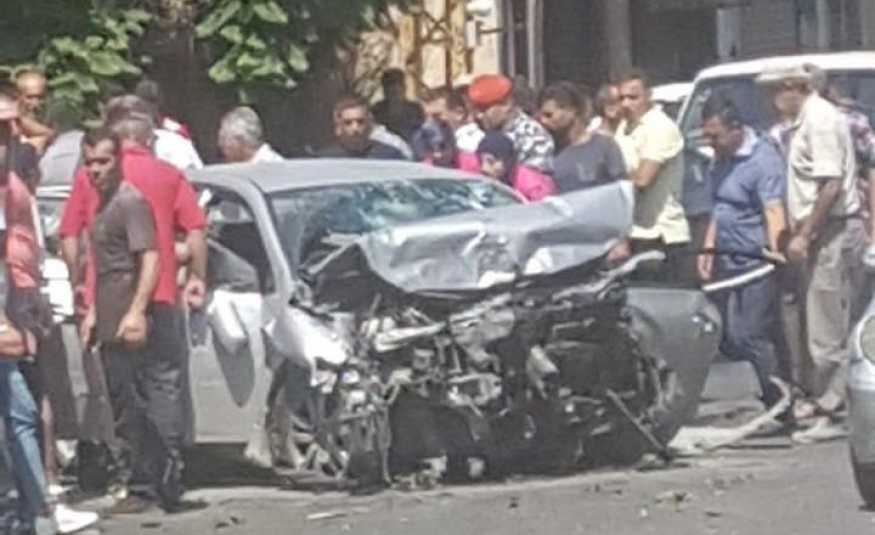 بالصور.. حادث سير مروع في حبوش