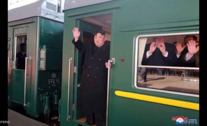 كيم يستقل القطار إلى هانوي لحضور القمة مع ترامب!