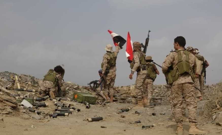 الجيش اليمني يحرر مواقع استراتيجية بالجوف