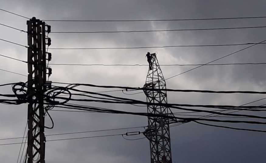 كهرباء لبنان اعادت وصل خط الـ٦٦ كيلوفولت في عبرا