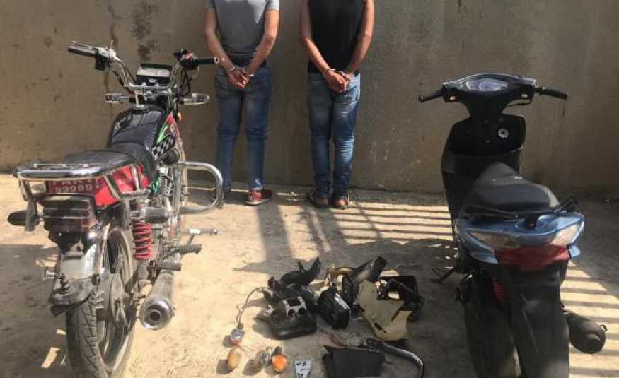 بالصورة.. توقيف عصابة سرقة دراجات آلية في جبل لبنان