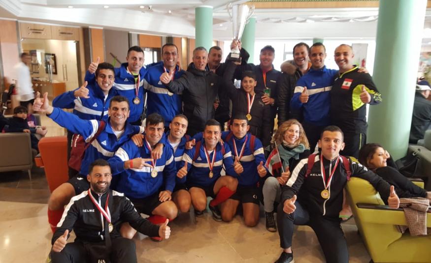 فوز فريق الأمن الداخلي ببطولة ميني فوتبول "اللبناني التونسي"
