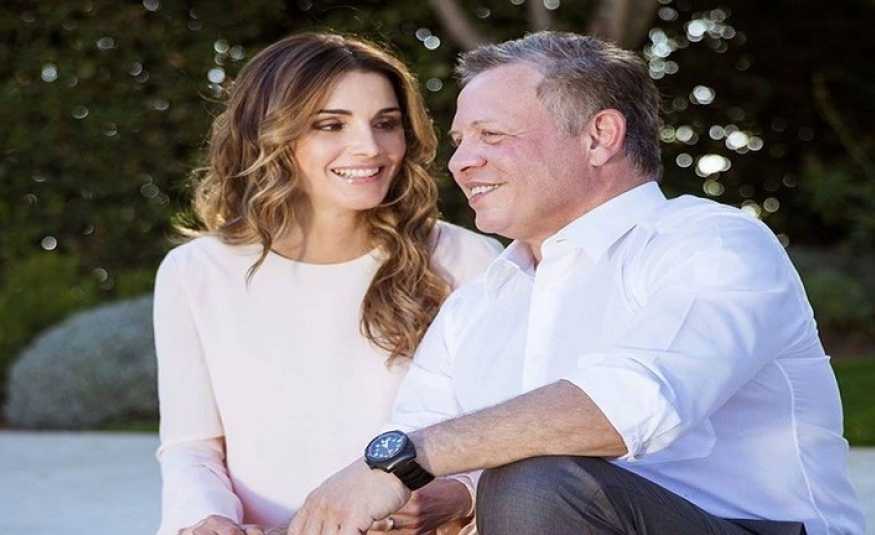 رسالة من الملكة رانيا لزوجها بالذكرى الـ20 لجلوسه على العرش