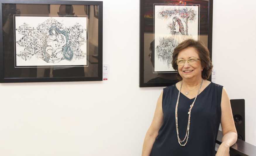  معرض للفنانة رندا رحايل دو شدرفيان في إكزود بعنوان 