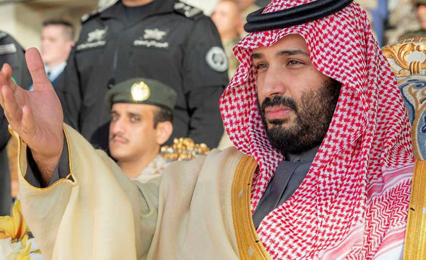 تسجيل لولي العهد السعودي  يشعل 