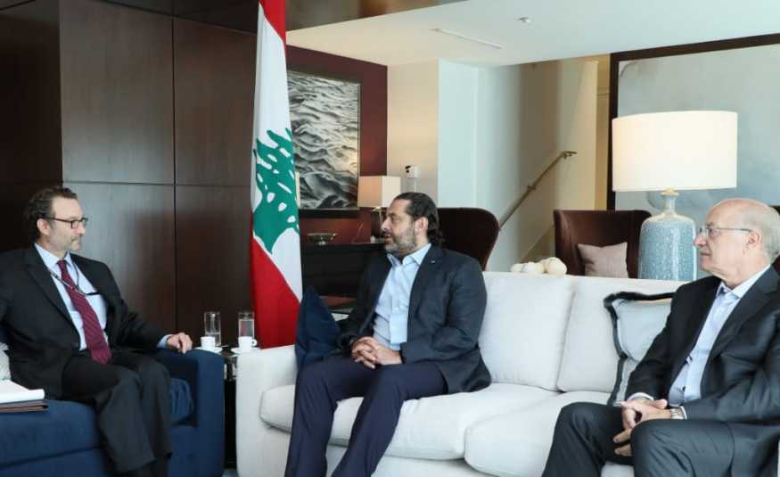 الحريري يبحث مع مساعد وزير الخارجية لشؤون الشرق في آخر المستجدات
