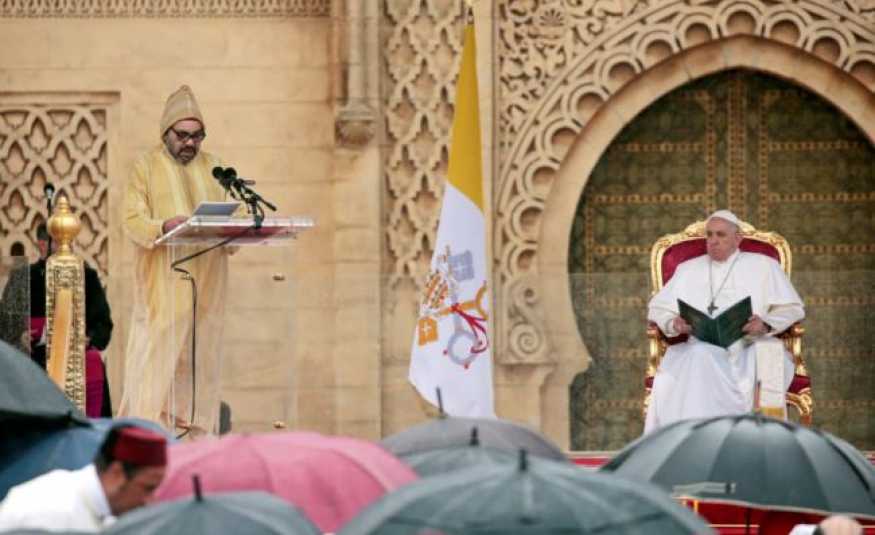 البابا فرنسيس من المغرب: لوقف إستخدام الأديان في تبرير القتل
